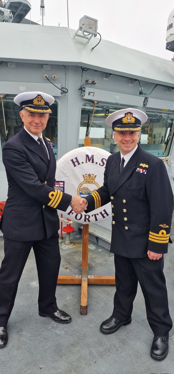 Today we bid farewell to our Commanding Officer of two and a half years, Commander Chris Easterbrook RN. This marks the end of one chapter and the beginning of a new one. Fair winds and following seas, Sir! #GoForthAndConquer