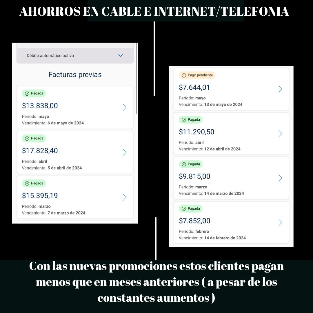 gestionesar's tweet image. #promociones #personal #Cable #internet