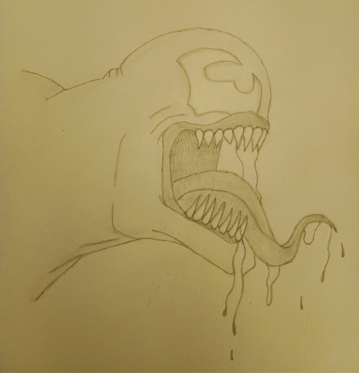 Venom Sketch part 2 #sketch#drawing#artislife#ilovetodraw#✏️✏️✏️🎨🎨🎨🙏🙏🙏👍👍👍😊😊😊