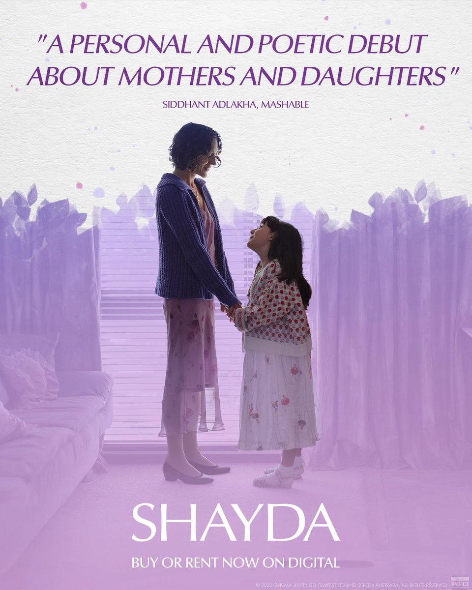 To all the mothers who’ve helped pave a path… thank you. Celebrate this #MothersDay with the powerful story of #ShaydaFilm. Buy or rent it now on Digital. bit.ly/ShaydaMovie