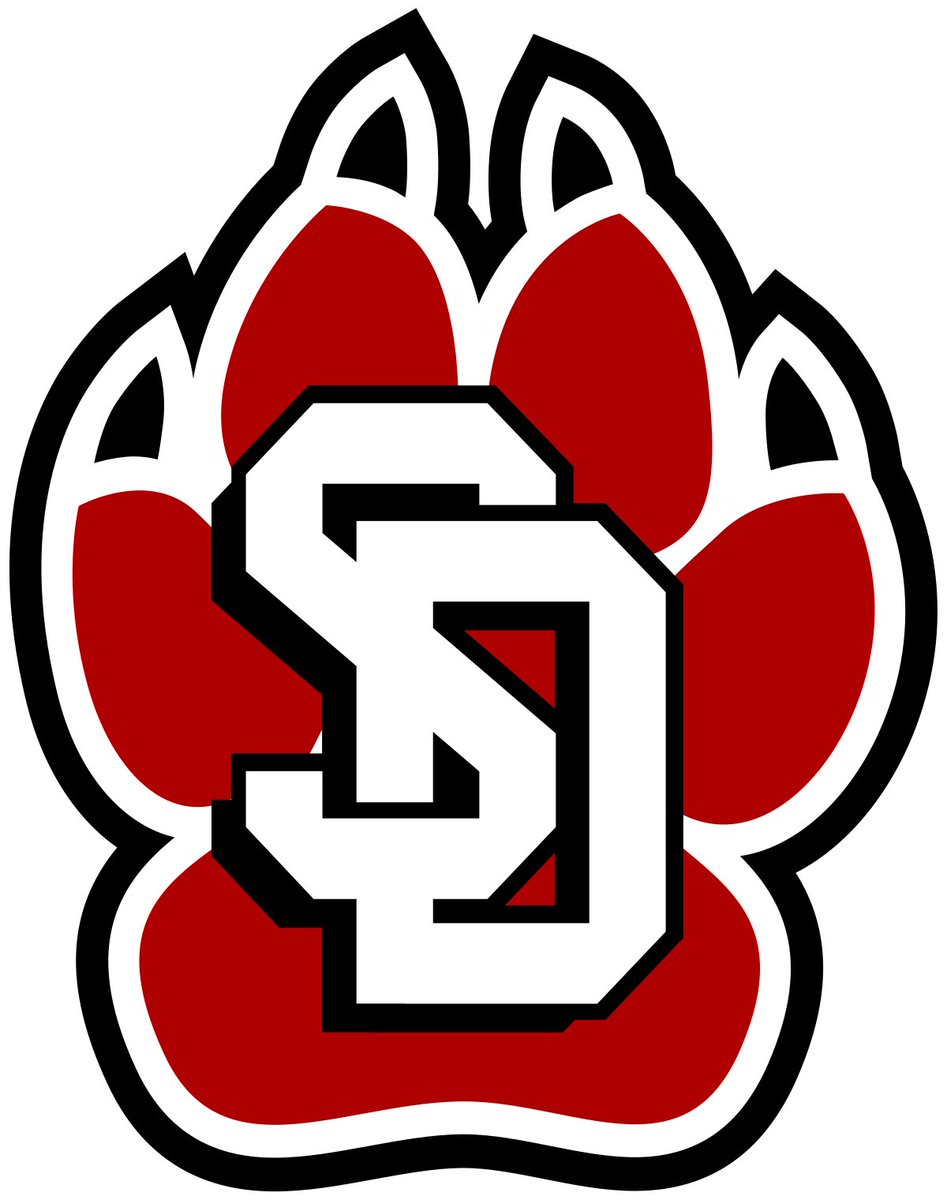 Thank you @SDCoyotesFB and @CoachTJohansen for stopping by school today to talk about Stewartville Football and meet with our student-athletes! #WaterIt #TigerPride