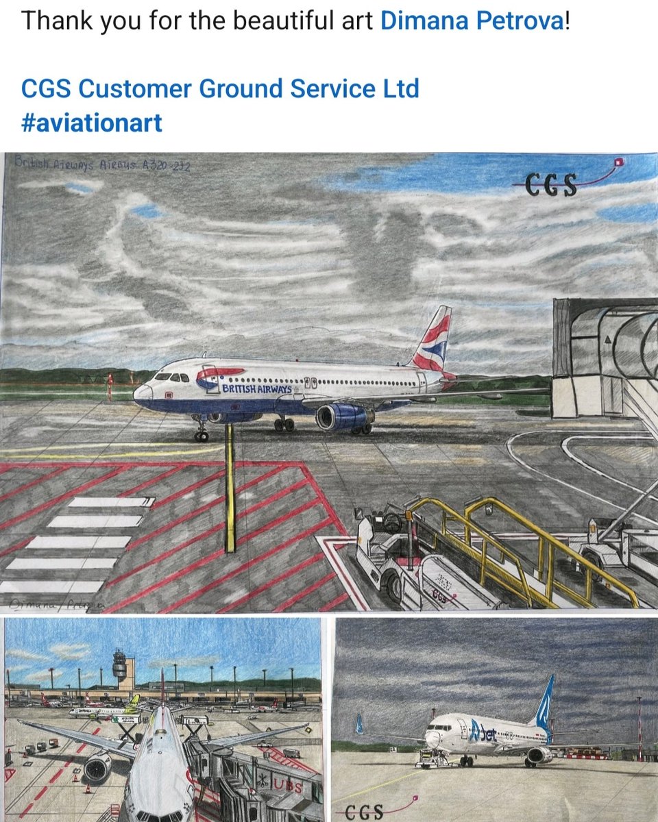 Being an aviation artist is not just a job, but my vocation! The customer is very happy and he even has shared my drawings in Linkedin! That's incredible!! I will keep it up. #aviationartist #artist #happycustomer #customdrawings #customer #aviationartist #airplaneartwork