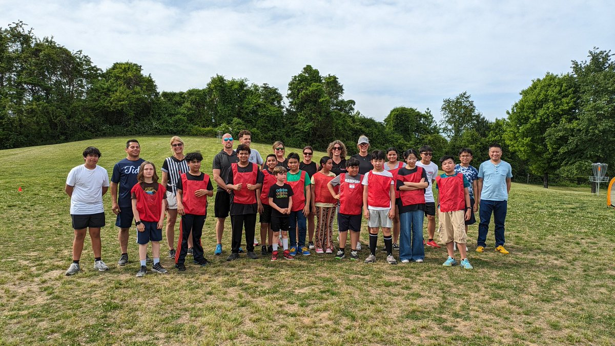 Great ESOL soccer game with parents, staff and families.  Well done Mrs. Saul and Mrs. Gladfelter 👏👏👏
