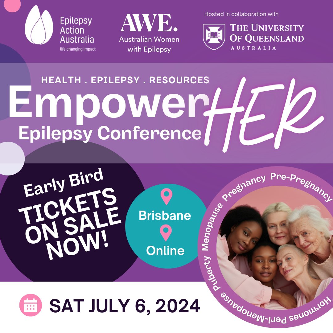 Join us for a remarkable day filled with inspiration, learning and camaraderie at EmpowerHER. This epilepsy conference is dedicated to the unique journeys of women living with epilepsy across different life stages. Register: bit.ly/3Wz28CP