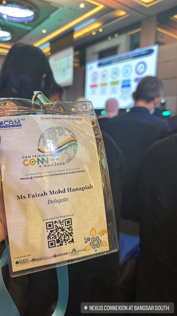 Bismillah

Accelerating Malaysia in Global Clinical Trials

#ClinicalTrials 
#CRMTrialConnect2024