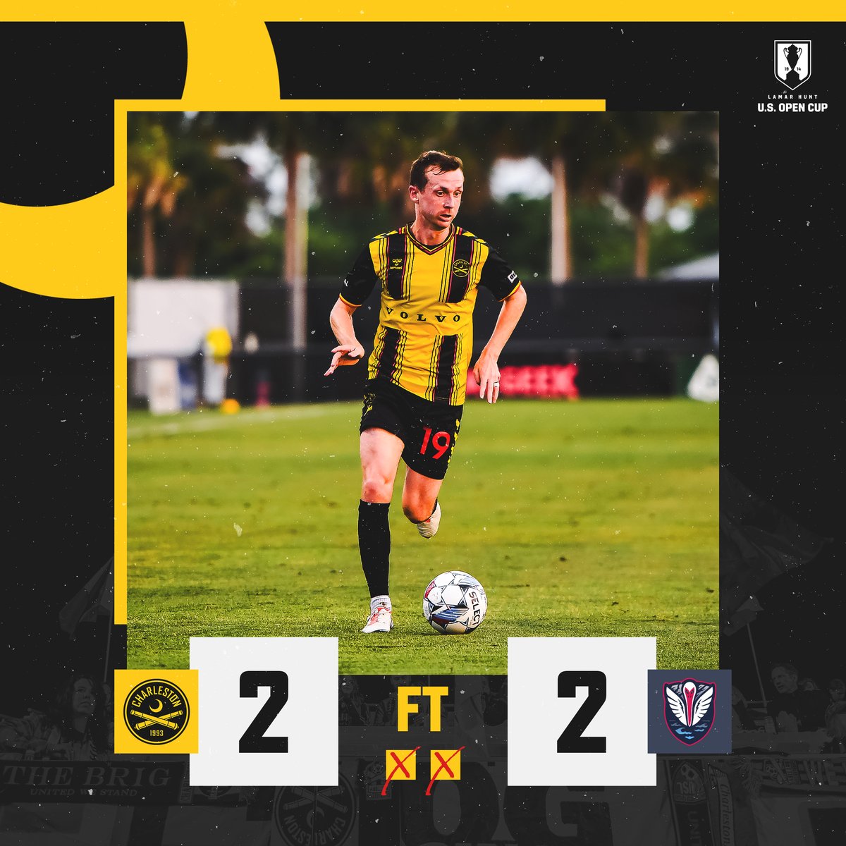 FT ⏱️ | We're headed to extra time at Patriots Point.

#USOC2024 | #CB93 #FortifyAndConquer
