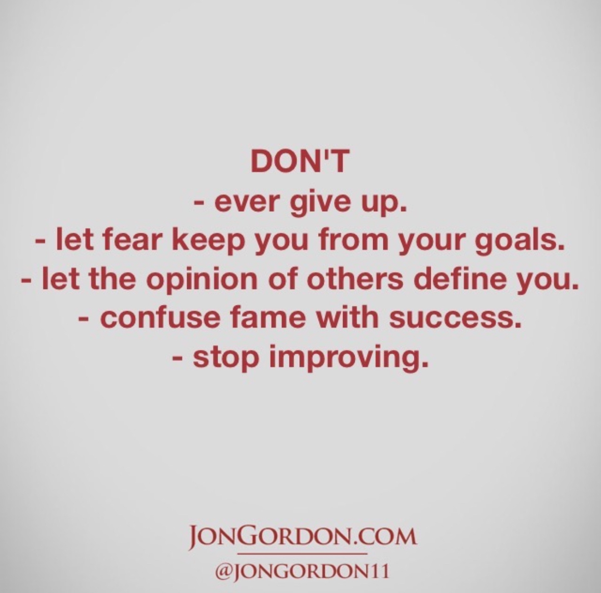 Jon Gordon (@jongordon11) on Twitter photo 