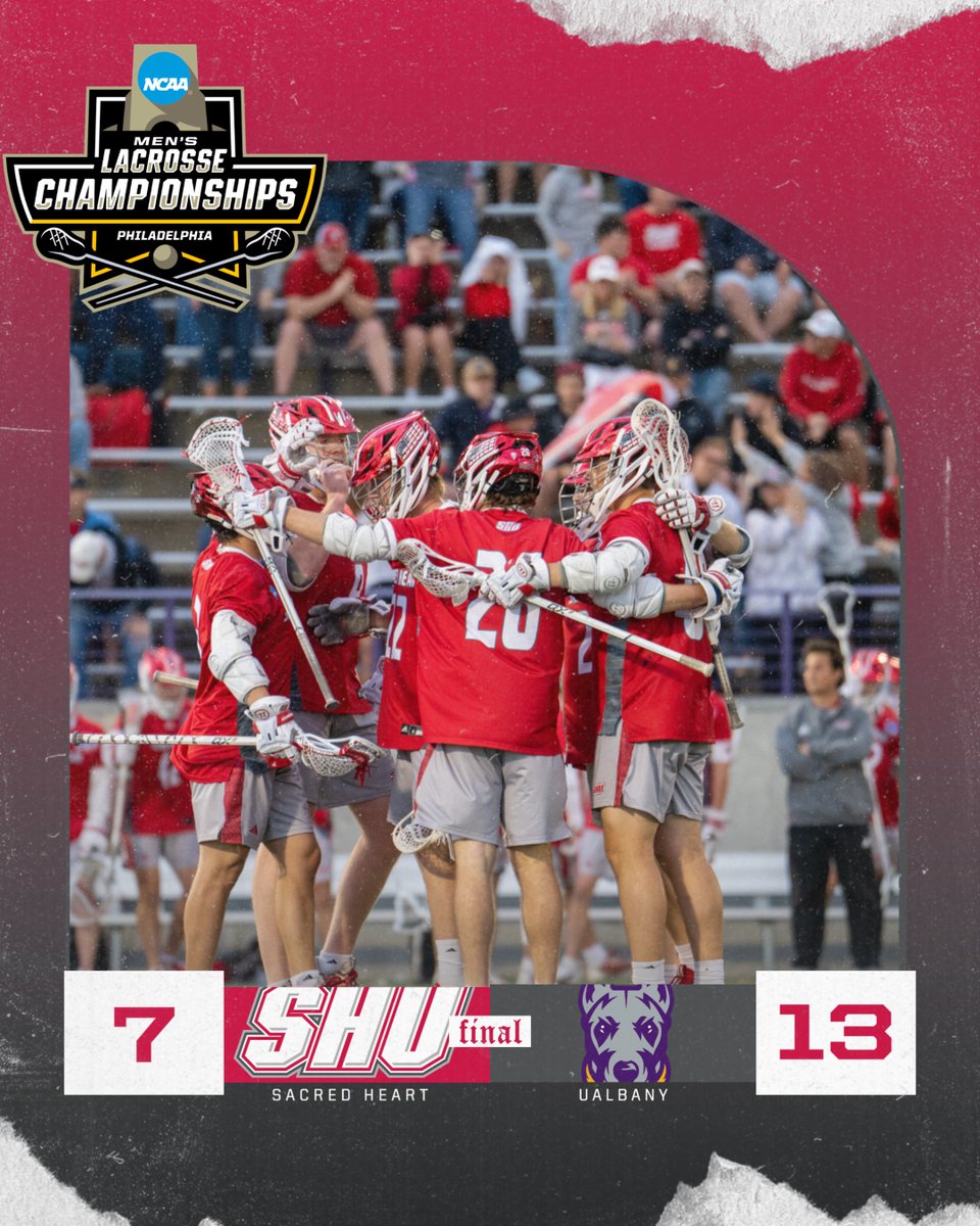 The historic run comes to an end in the opening round of the NCAA Tournament. 
Plenty to be proud of. 

#WeAreSHU