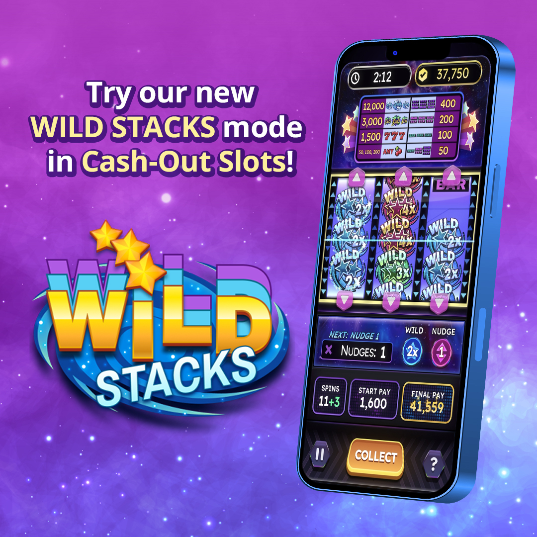 tetherstudios's tweet image. Upgrade your gift this Mother&apos;s Day by winning big in Wild Stacks!

Start stacking your way to cash with these tips:
⭐Save nudges to line up the center stack
⭐Black-out 1st &amp;amp; 3rd reels with Wild Stacks
⭐Chase after 4x Wilds in the bonus

Play Now: bit.ly/wildstacks_0509