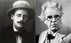 May 8, 1899 Irish Literary Theatre opened w/ the #WBYeats play 'Countess Cathleen' in Dublin. The performance was attended by a young #JamesJoyce who greatly admired the poem 'Who Will God Drive with Fergus Now'?