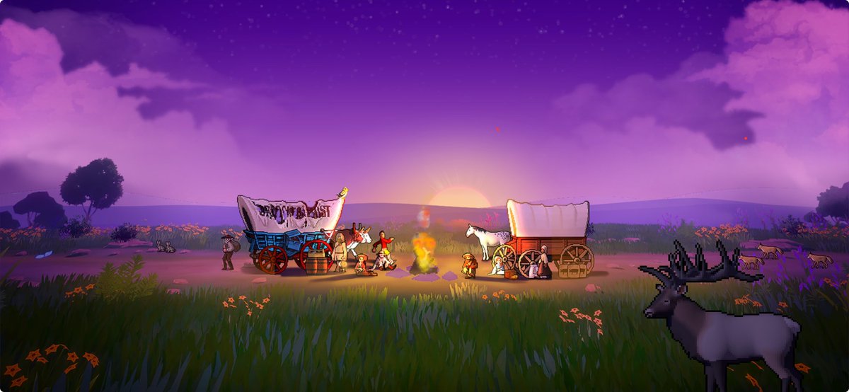 hayhistory's tweet image. Happy to have the opportunity to present an example of game-based learning today to the LPCI leadership team, using the old computer game favourite #oregontrail (revamped for the 2020s). #lpci #teachinghistory #game basedlearning
