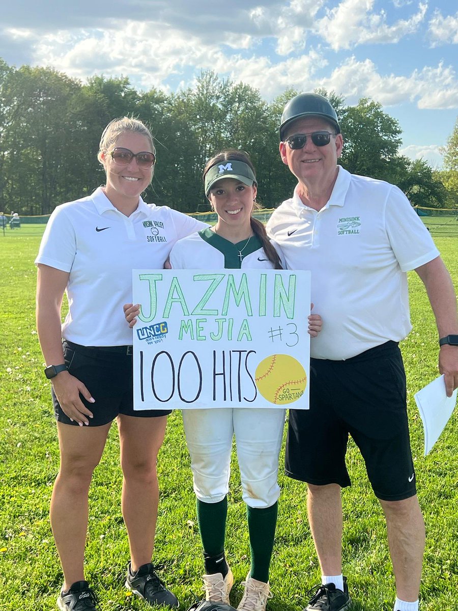 Jazmin Mejia 2025 (@jazmejia_2025) on Twitter photo Last week I got my 100th career hit & today my team surprised me with a celebration! Thankful!!!
🥎 @DukesGoldTorres <a href="/SectionIXSports/">Section IX Athletics</a> <a href="/845Nation/">845SportsNation</a> <a href="/UWAA_United/">United Women’s Athletic Association</a> <a href="/ExtraInningSB/">EXTRA INNING SOFTBALL</a> @LegacyLegendsS Last week I got my 100th career hit & today my team surprised me with a celebration! Thankful!!!
🥎 @DukesGoldTorres <a href="/SectionIXSports/">Section IX Athletics</a> <a href="/845Nation/">845SportsNation</a> <a href="/UWAA_United/">United Women’s Athletic Association</a> <a href="/ExtraInningSB/">EXTRA INNING SOFTBALL</a> @LegacyLegendsS