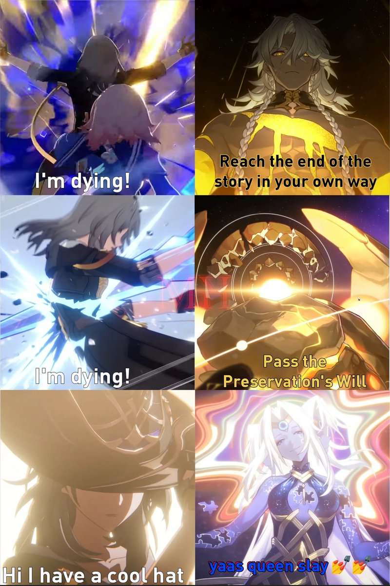 funny how Xipe gazed upon the Trailblazer when they weren't in a near-death moment unlike the previous two

©️ u/MicroHazard21

#Genshin #HonkaiStarRail #HonkaiImpact3rd