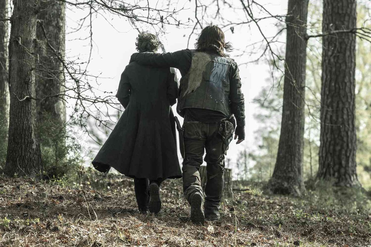#Daryl and #Carol will be back on our screens soon so #TBT to the last time they were together in the series finale of #TheWalkingDead. This scene means a lot to us. #TWDFamily #TheBookOfCarol