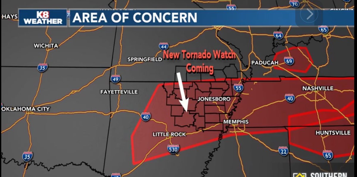 Tornado🌪️Watches Everyone keep those weather alerts active, safe spots ready, shoes at bedside, and don’t sleep naked 😳