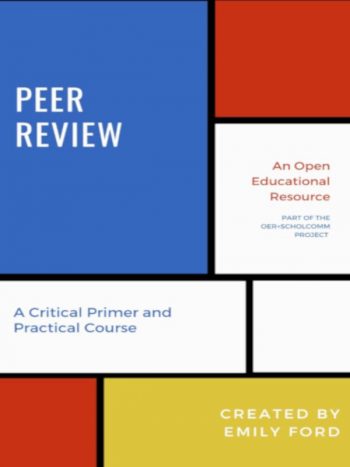 📕 Peer Review: A Critical Primer and Practical Course Update 2023 This book is an open access training in peer review. 👉pdx.pressbooks.pub/peerreviewprim… #PhD #postdoc #bioinformatics #neuroscience #Statistics #Datavisualization #DataScience #AcademicTwitter #research