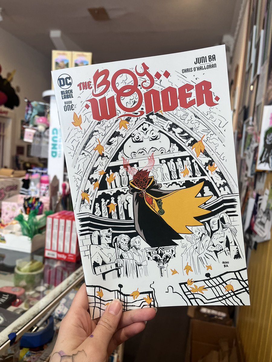 sourcherrycomix's tweet photo. this is my pick of the week. Juni Ba’s “The Boy Wonder” @juni_ba - one of the best Batman comics i’ve read in a while. worth picking up. https://t.co/ya55sBtZkz