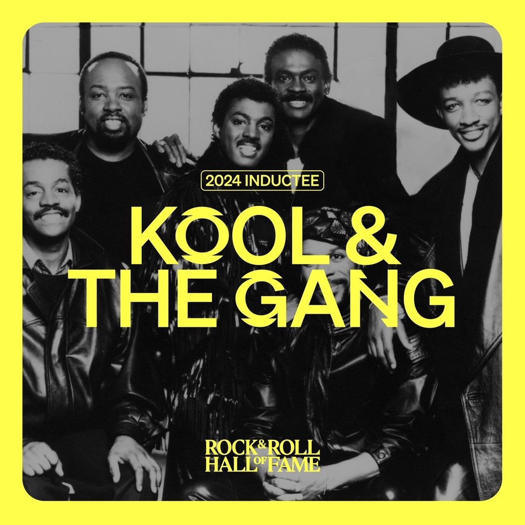 …still celebrating! 🥂🎉 #koolandthegang #rockhall2024