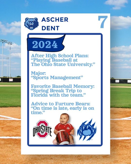 Today we honor Ascher Dent for Senior Appreciation Week!