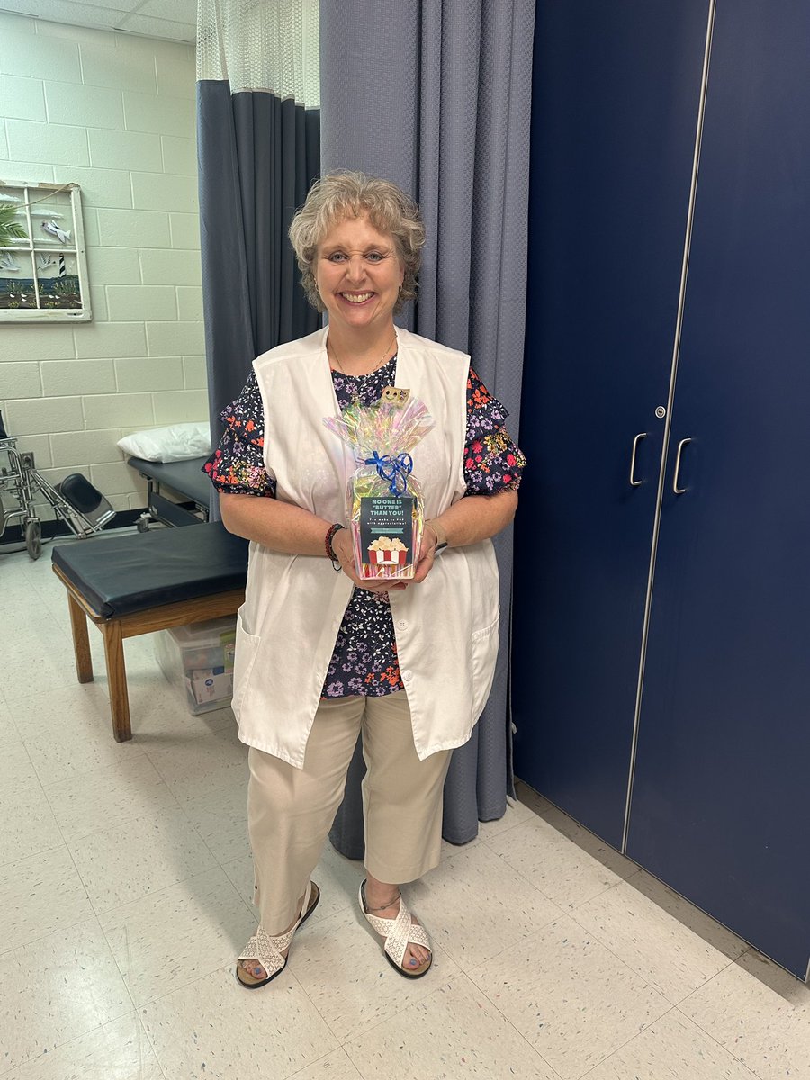 Happy National Nurses Day to our very own, Nurse Ginny! Nurse Ginny wears many hats and is always willing to help! We appreciate all that she does for Congaree! @LexingtonTwo
