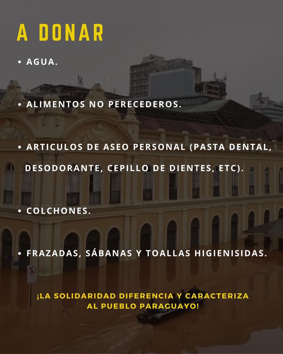ale_pratt's tweet photo. Hola! 
Como saben la gente de Río Grande do Sul está pasando muy mal a causa de las inundaciones y también los animalitos que se vieron afectados 💔
Estamos haciendo una colecta para entregar en Foz de raciones, víveres, abrigos y todo lo que pueda ayudar‼️
RT PORFAVOR https://t.co/B3xnKdYbSA