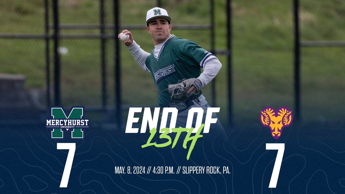 Mercyhurst Baseball (@HurstBaseball) on Twitter photo 2024-05-09 01:10:53