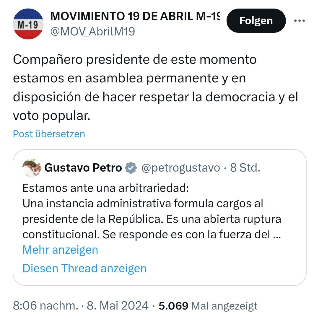 Para esto se les indultó… vamos a corregir el error de haber indultado!