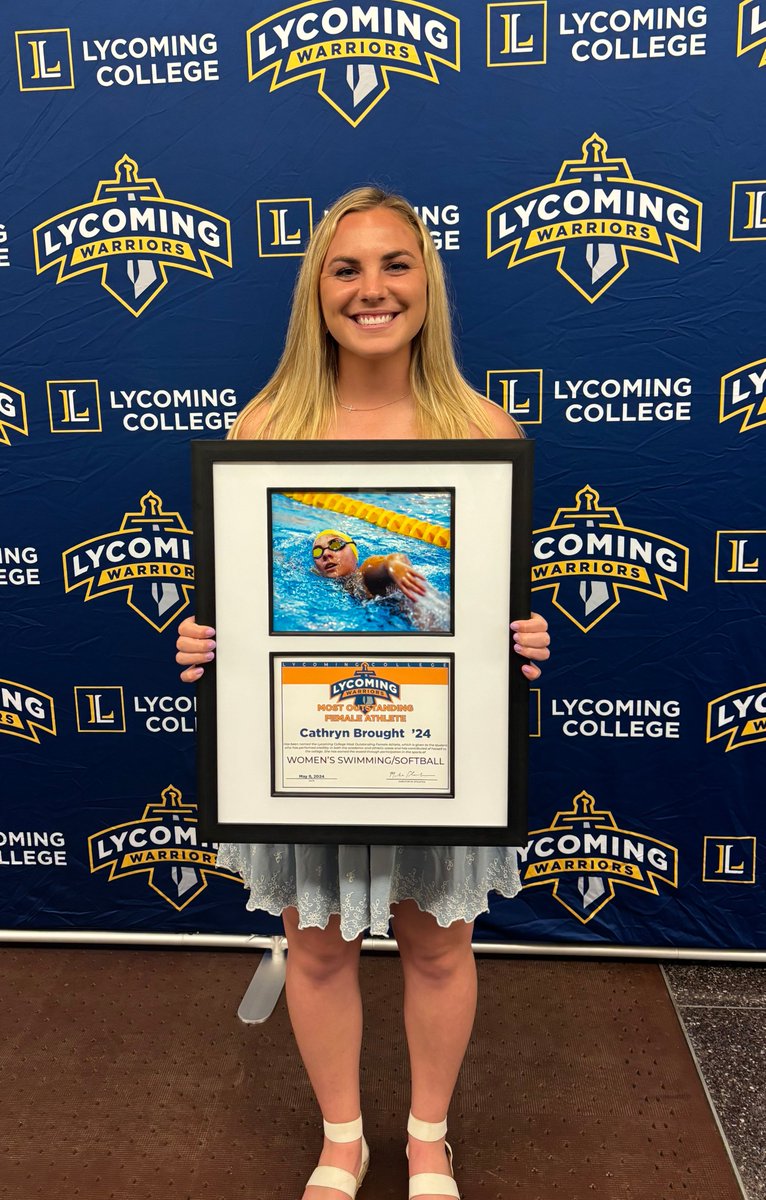 Former Hornet Cathryn Brought was awarded Lycoming College's Outstanding Female Athlete of the Year earlier this evening.

Full story coming later this week on WellsboroAthletics.com. <a href="/lycoathletics/">lycoathletics</a>