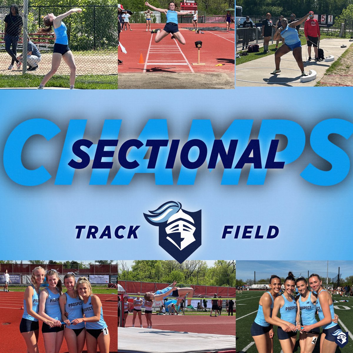 Incredible performance by the Knights- Sectional Champions and qualifying 20 entries to state.