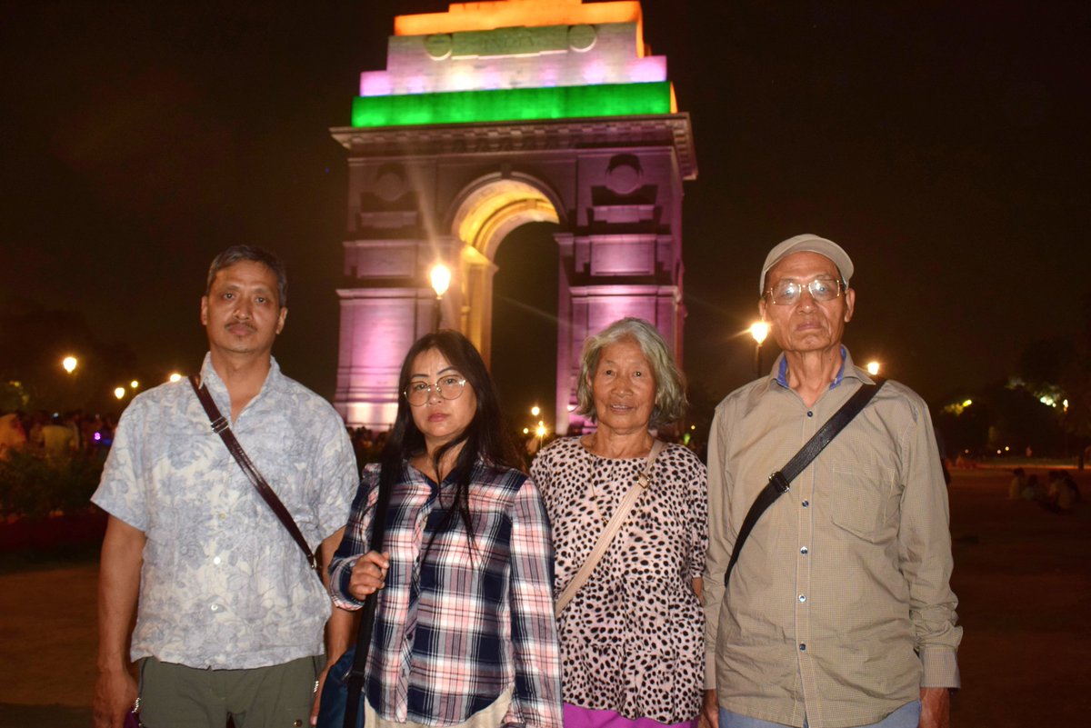 AjaySaring's tweet photo. It was a wish come true: took my parents for a short Delhi trip which was a first time visit to the National Capital city for them and fortunately it coincides with my father's 76th official birthday today.

Praying for their good health and long life. https://t.co/FlciQywr6o