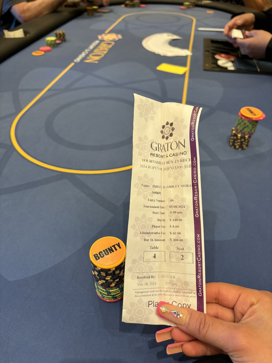 Playing the @RGPokerSeries Ambassador Bounty in @playgraton 🤩 

Smashley is a triple shot of tequila in, come and get this bounty 🤪