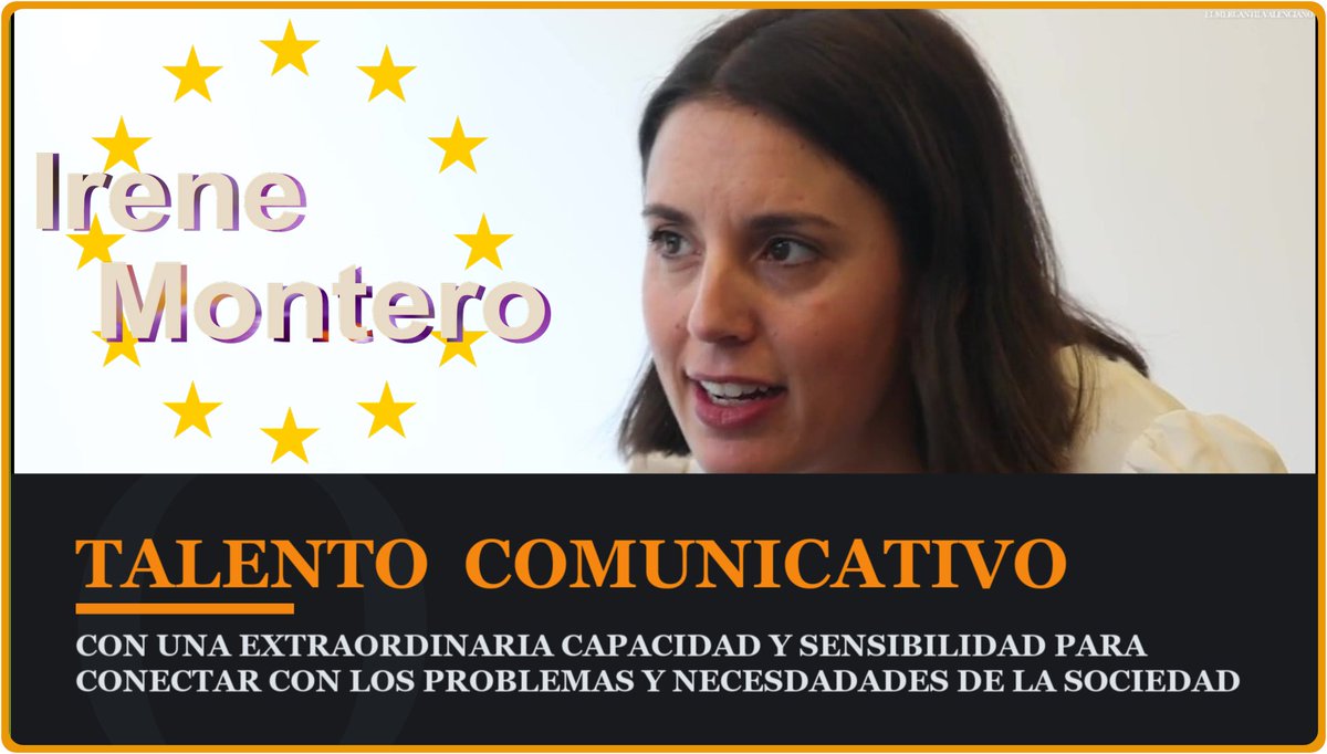 @IreneMontero 🔸@IreneMontero #AhoraMasQueNunca  #IreneMonteroAEuropa #UEelections2024