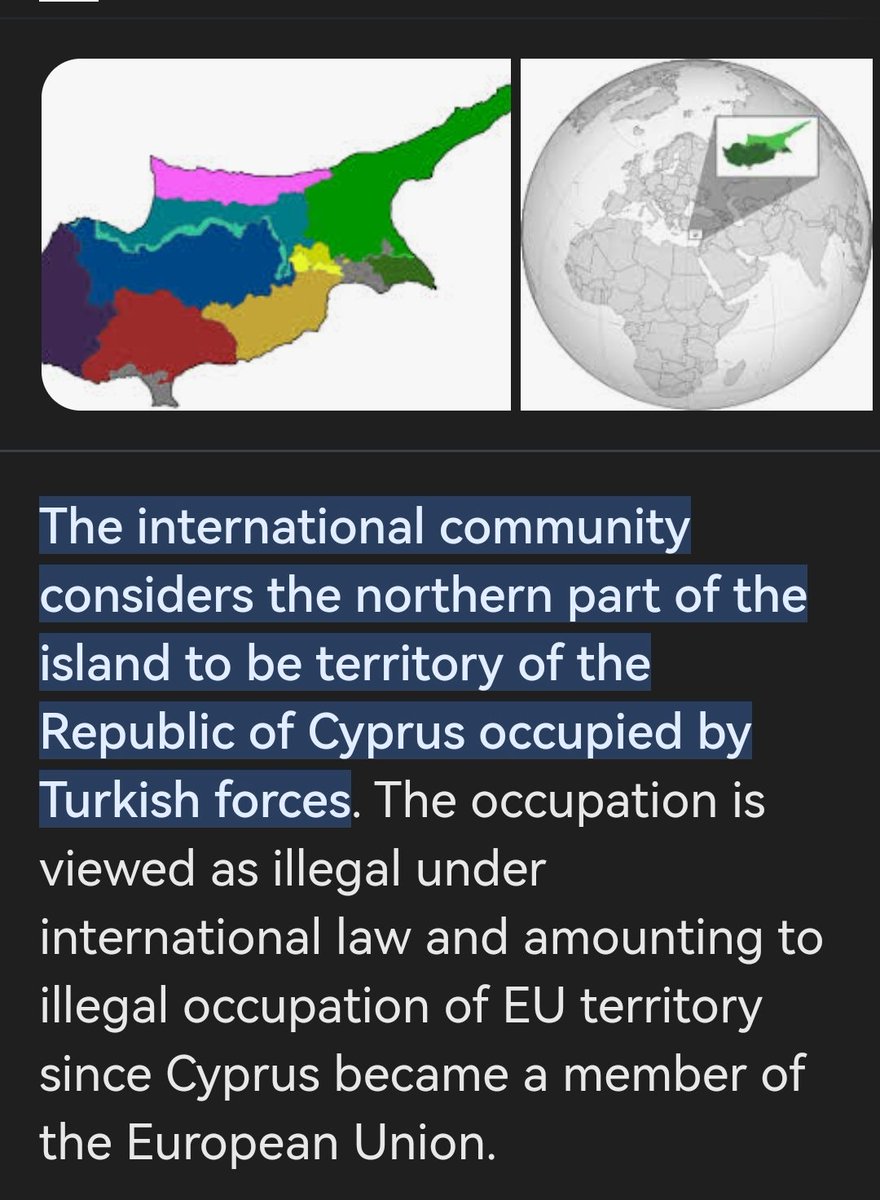@UN_CYPRUS @UN @Christodulides @UNDPPA The only Cyprus problem is a Illegal invasion and occupation.