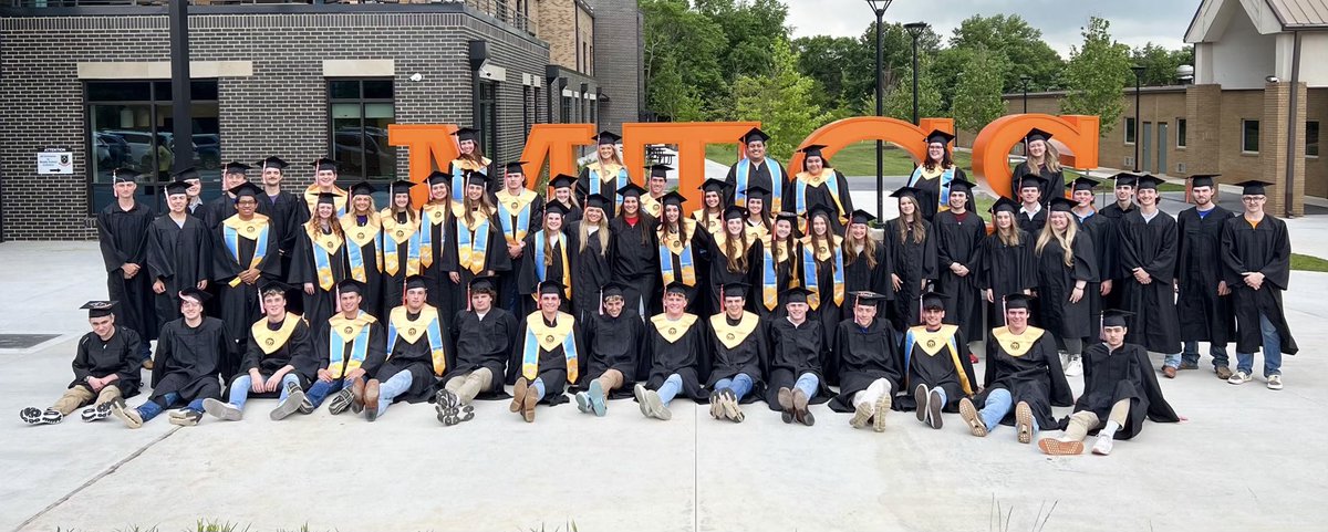 Today we got the <a href="/CougarsMTCS/">M.T.C.S. Middle/High</a> Class of 2024 ready Saturday’s graduation. Thank you Seniors for the legacy you’re leaving for future Cougars #Classof2024 #cougarnation