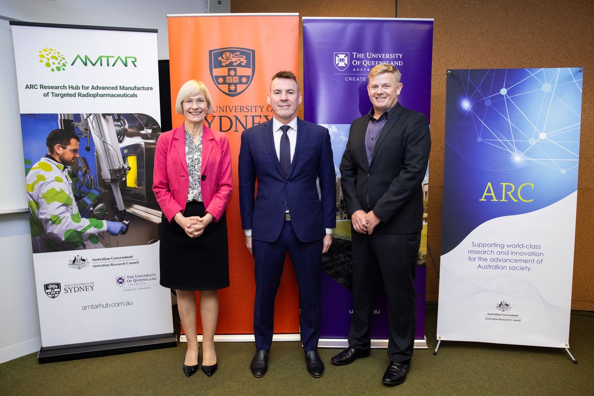 Pioneering new radiopharmaceuticals, and putting Australia at the forefront of this significant field, the team at @AMTARhub are taking a leading role in producing innovative radiation therapy technologies. Read more from @UQ_News: uq.edu.au/news/article/2…