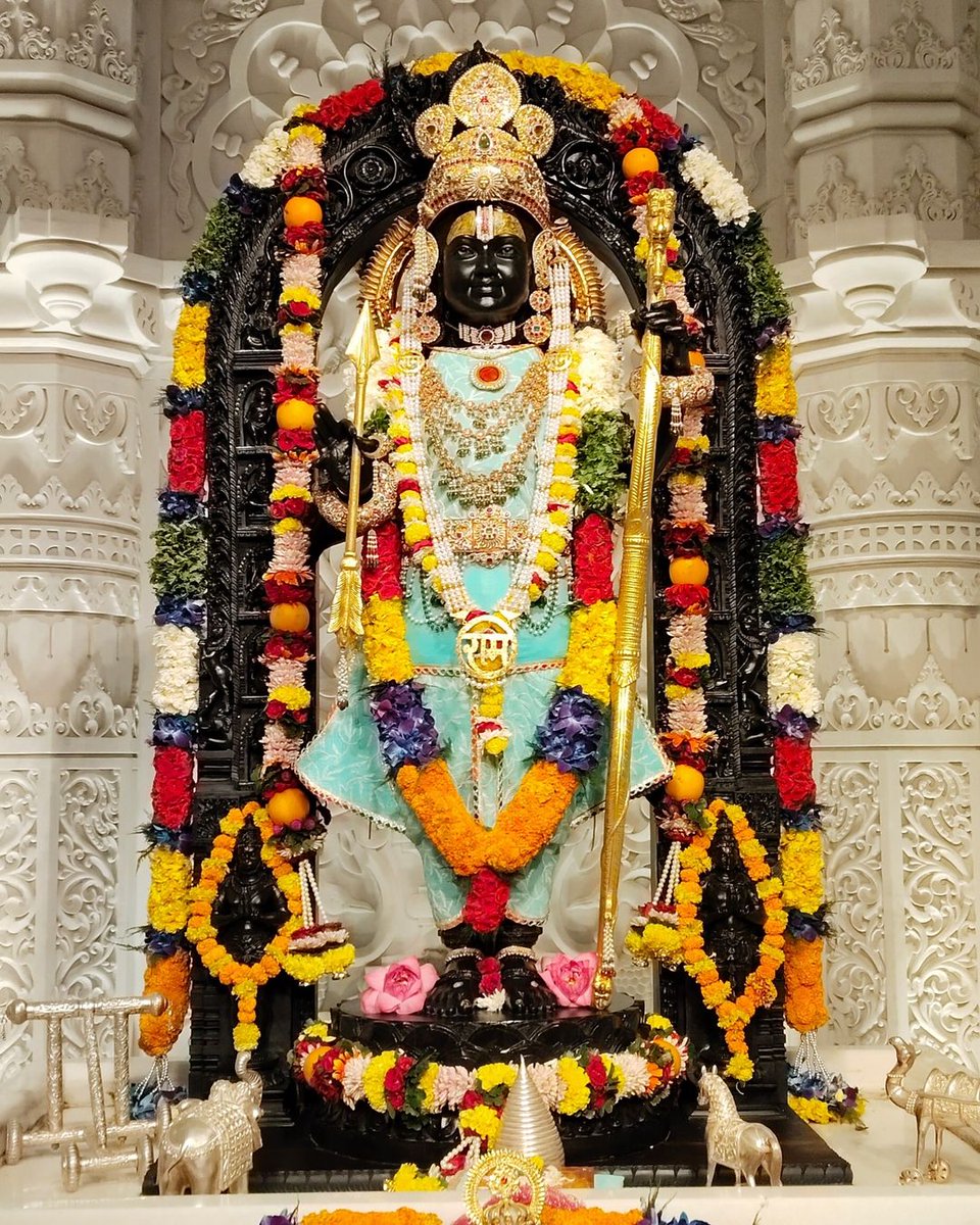 12 Divya unique darshan of prabhu Shri Ram✨️ 1.Shree Ram Janmabhoomi Mandir Ayodhya, UttarPradesh Here prabhu is worshiped in his Bal Avastha as Ramlalla❣️ @LostTemple7