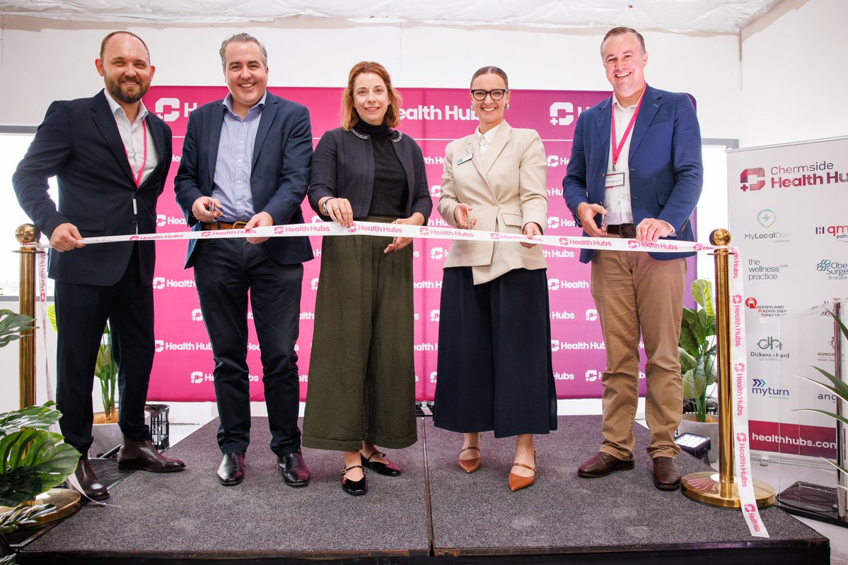 ElevateComm's tweet image. Elevate Communication was proud to help run and publicise the Official Opening of the $55M world class integrated Chermside Health Hub, taking the pressure off local hospitals thanks to multiple integrated healthcare services on site. 

#integratedhealthcare #elevatecommunication