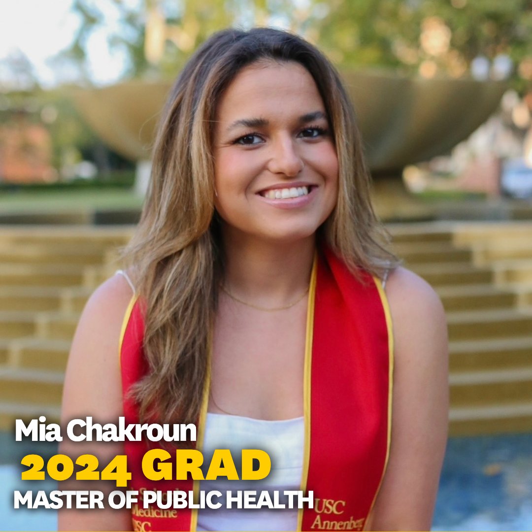 ✨Meet Mia Chakroun who is graduating with a Master of Public Health in Global Health. 'When I discovered public health and learned about its multidisciplinary approach to improving the well-being of communities, I knew it was the field I wanted to pursue.' Congratulations Mia!✌️