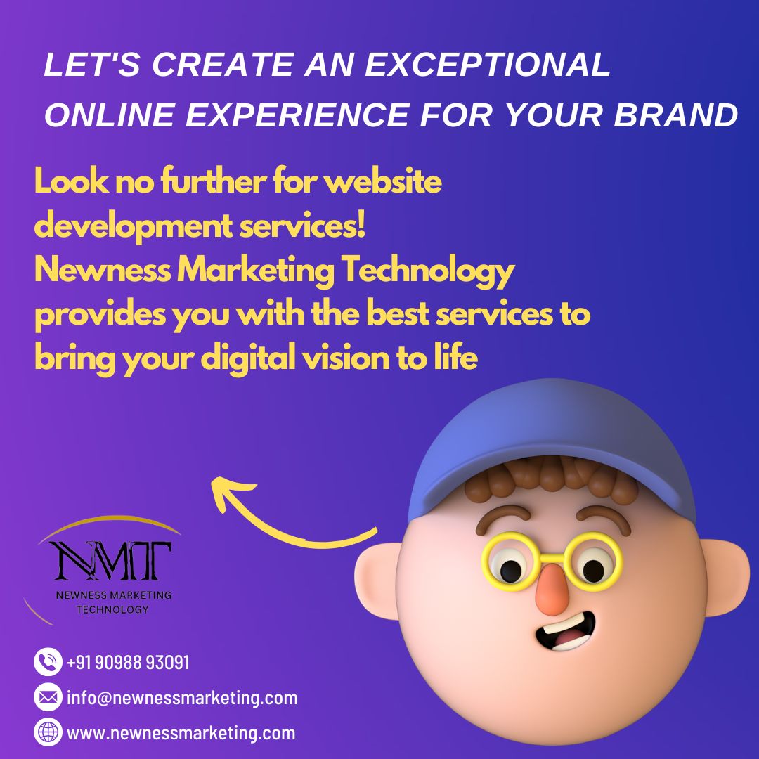 Read more....
newnessmarketing.com

Look no further for your website development services. Here we are providing your our #best #websitedevelopment #websitedesigning #service. 

#newnessmarketing #nmt #mumbai #maharashtra #thane #affiliatemarketing #digitalart #sidehustle #