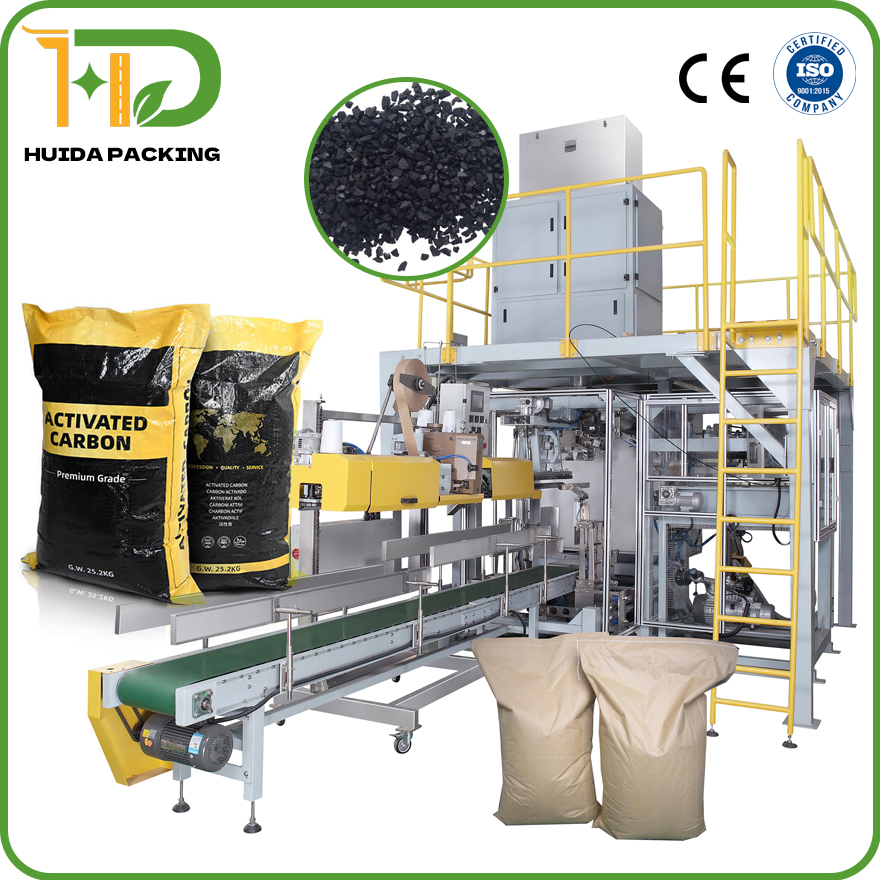 Automatic #Bagging Mchine for Activated Carbon Granules Bag 25 Kg Open Mouth Bag #Packaging Machine OEM ODM Customization Manufacturers.

Wechat/WhatsApp: +86-17333288189
sales@huidapacking.com 
huidapacking.com

#ActivatedCarbon #OEM
#BaggingMachine #PackagingMachine