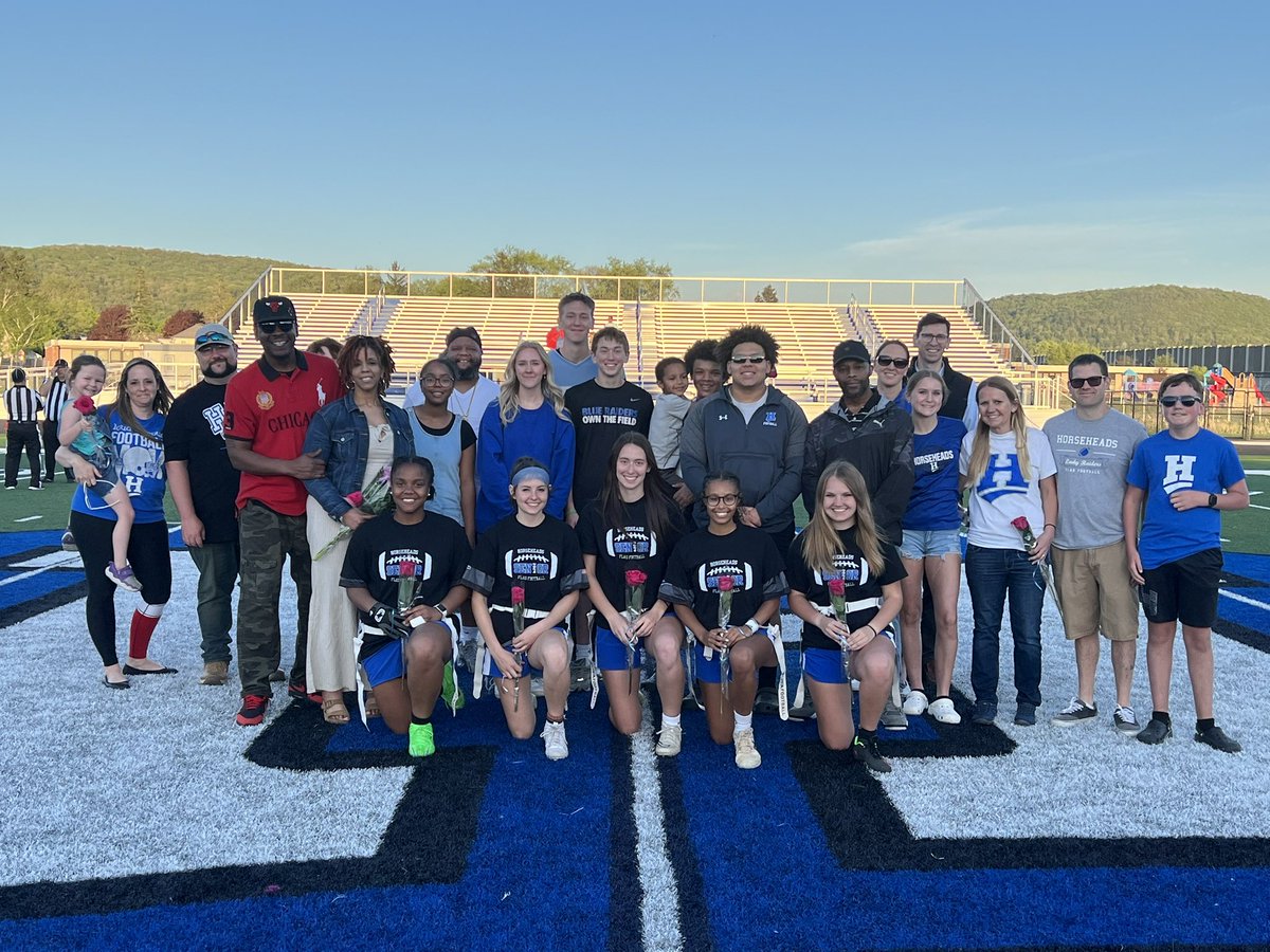 HorseheadsAD's tweet photo. Senior Nights - Flag Football

These seniors will be missed for all they have done for our respective programs and our athletic program. 

Thank you and Good Luck! 

#CareCommitWorkTeam #Seniors2024 #OnceaRaiderAlwaysaRaider #ThankYou #GoRaiders #Seniors https://t.co/LycenOeXc6