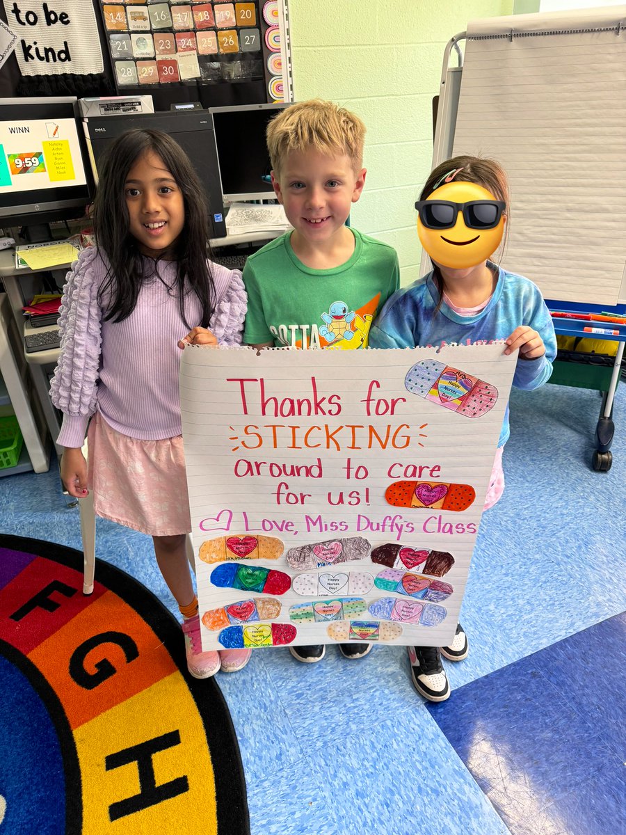 What would we do without Mrs. Mertz?!!🩺❤️ Happy School Nurse Day, to all the amazing Mahwah Nurses! <a href="/MahwahGW/">George Washington School, Mahwah NJ</a> #MahwahConnects