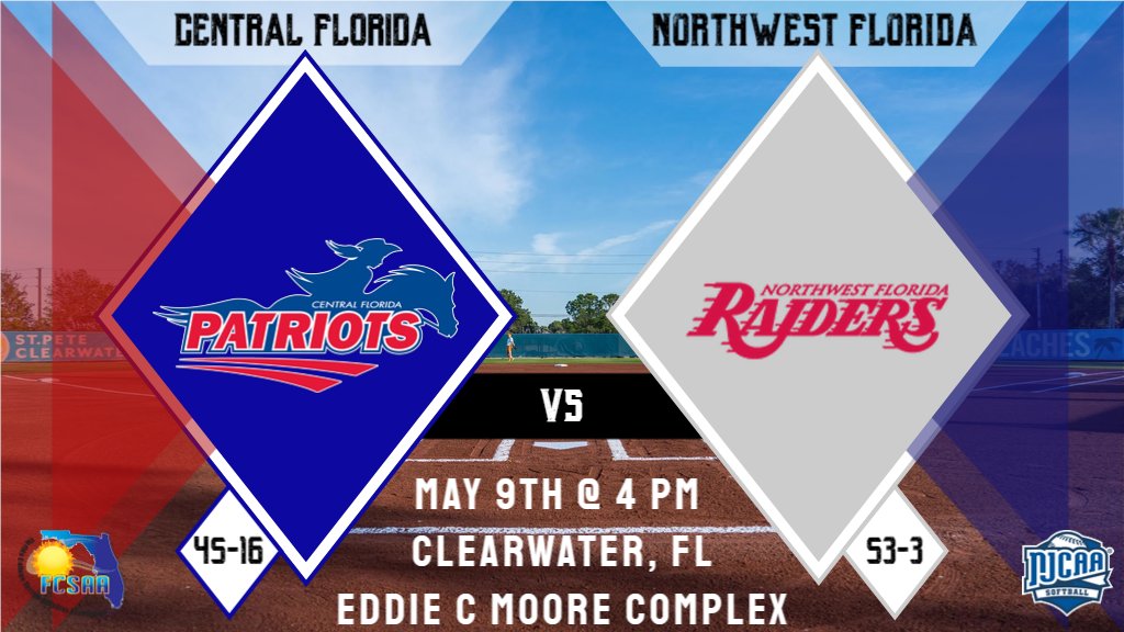 🥎POSTSEASON GAMEDAY🥎

Winner's Bracket Matchup

🆚Northwest Florida
⏰4 PM 
📍Clearwater, FL
🏟️Eddie C. Moore Complex
📊web.gc.com/teams/pnN21pEO…
📺team1sports.com/fcsaa/