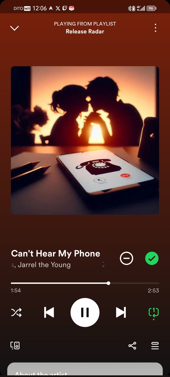 On repeat 🥰😊
#canthearmyphone 
@thisisZolo @fanfan