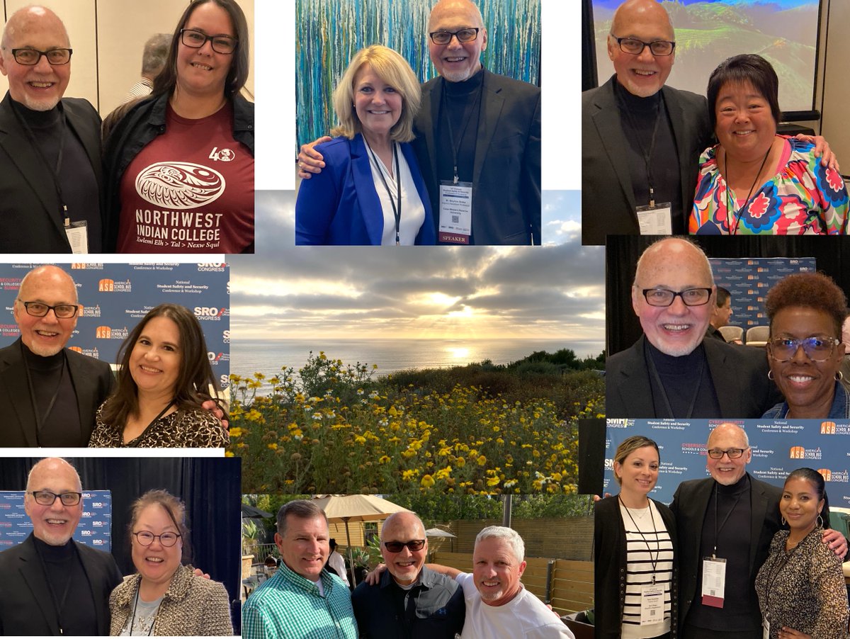 More pics! The National School Safety and Security Conference partners with the @schoolnurses to present a timely and insightful conference highlighting the role of #SchoolNurses as part of the #schoolsafety  team. Proud to represent in sunny San Diego. #NSSSC