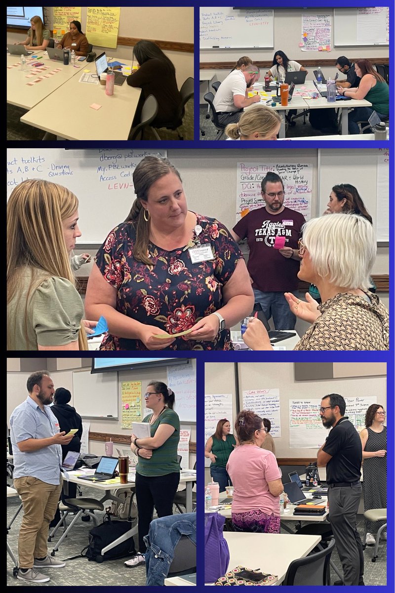 That’s a wrap for Day 2 of PBL 101 with <a href="/PBLWorks/">PBLWorks</a>. Educators were hard at work curating driving questions and anticipating barriers scholars may have in successfully completing a PBL experience to ensure the proper scaffolds are in place. Their brains are full! <a href="/Region4ESC/">Region 4 ESC</a>
