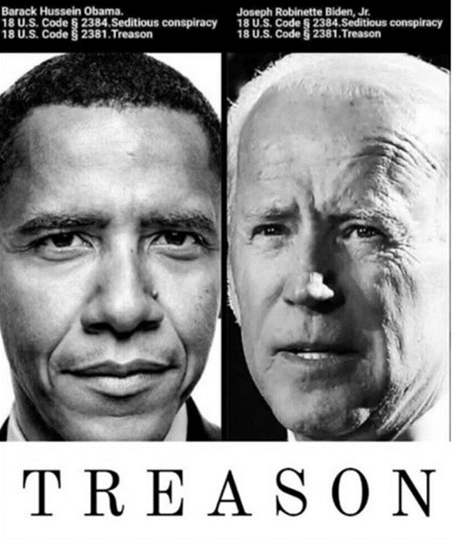 @MariaZporto1 This useless weak feckless hack was selected by the Deep State.
Barry aka renegade aka traitor with the #ClusterFuck #TraitorJoe forget that #TreasonHasConsequences