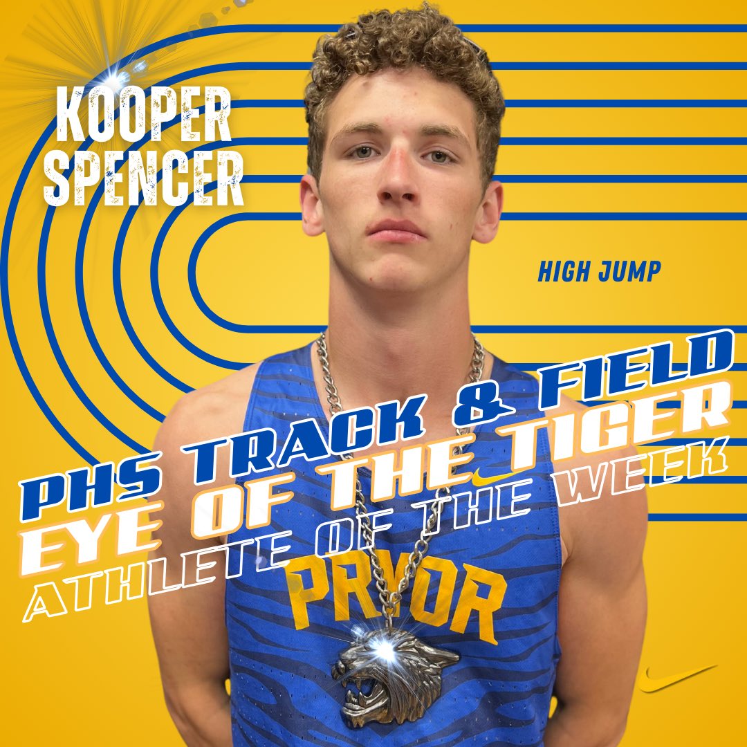 PHStigerspeed's tweet photo. Kooper Spencer earns the final #eyeofthetiger award of the year. He’ll be competing in the State championship on Saturday at Western Heights HS in OKC. Let’s go Koop! #phstigerflightcrew #PHStigerspeed https://t.co/o6Zqf3CEbq