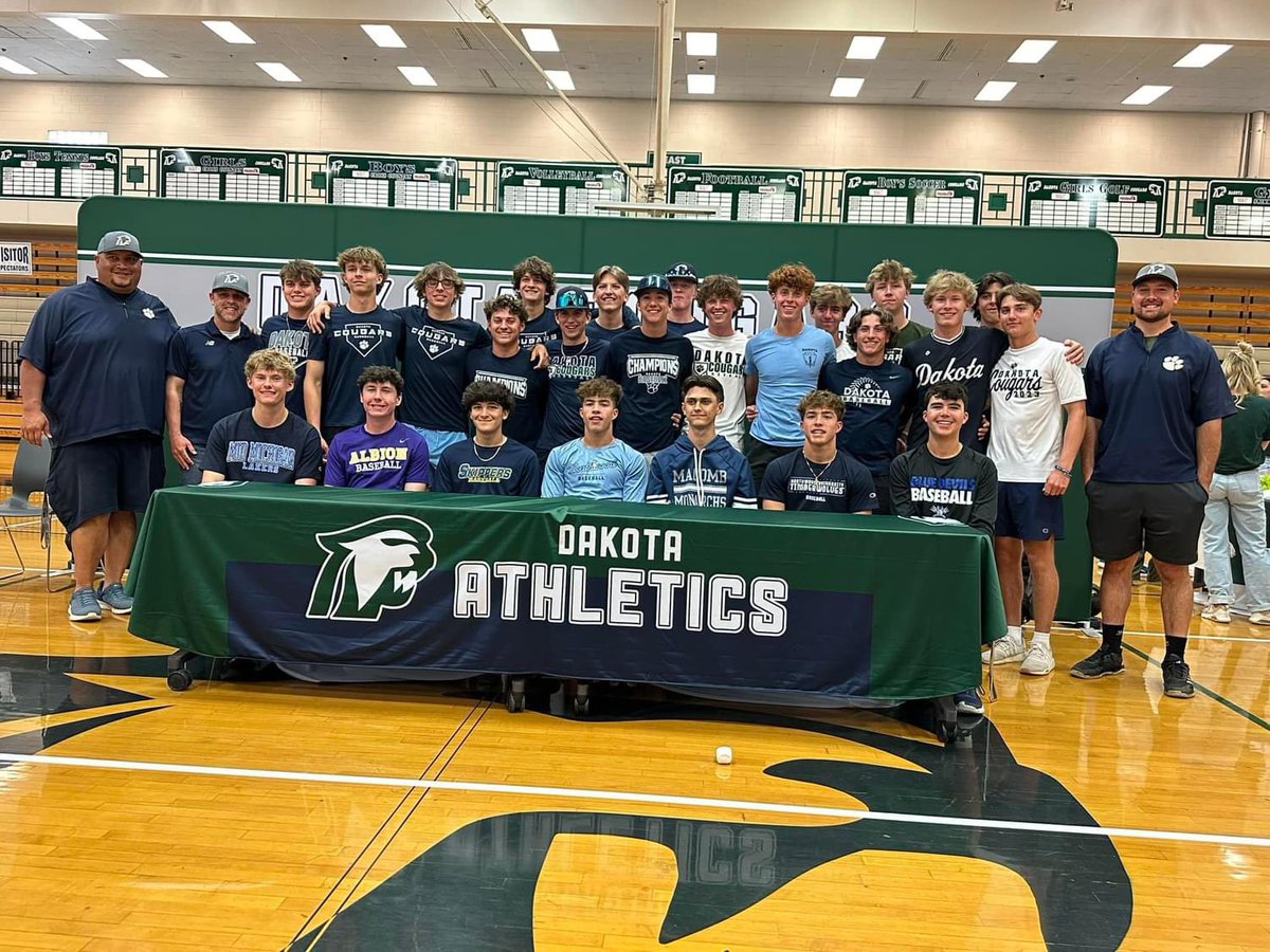 Congratulations to all our guys that signed today!

Proud day to be a Cougar!