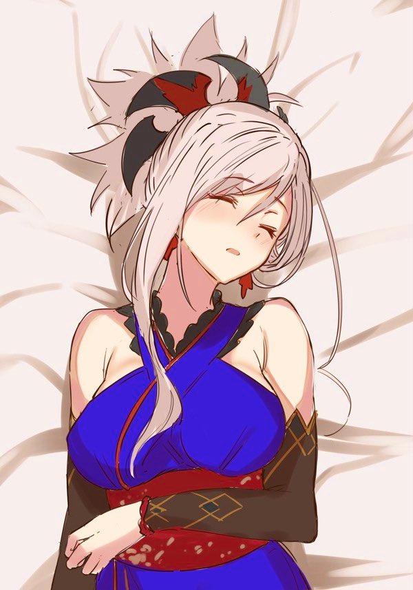 Sleepy Musashi 😴 
#FGO #FateGO